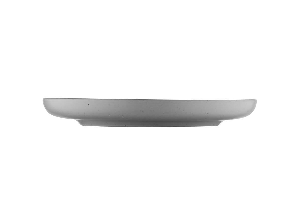 Πιάτο Ρηχό Πορσελάνης Grey Moderna Matte Kutahya Φ27εκ.