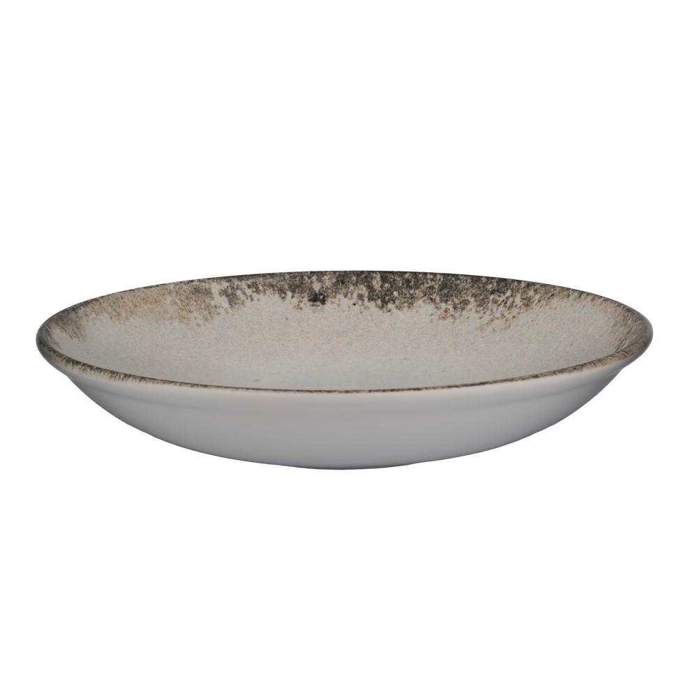 Πιάτο Βαθύ Φαγητού Πορσελάνης Φ21x3,8εκ. Vintage Rustiground Kutahya Porselen KX880867TSCK21 (Σετ 6 Τεμάχια) (Υλικό: Πορσελάνη, Χρώμα: Αντικέ, Μέγεθος: Μεμονωμένο) - KUTAHYA PORSELEN - KX880867TSCK21