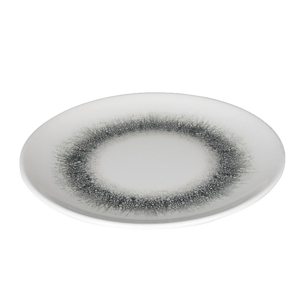 Πιάτο Ρηχό Πορσελάνης 25εκ. Black Ice Kutahya Porselen 