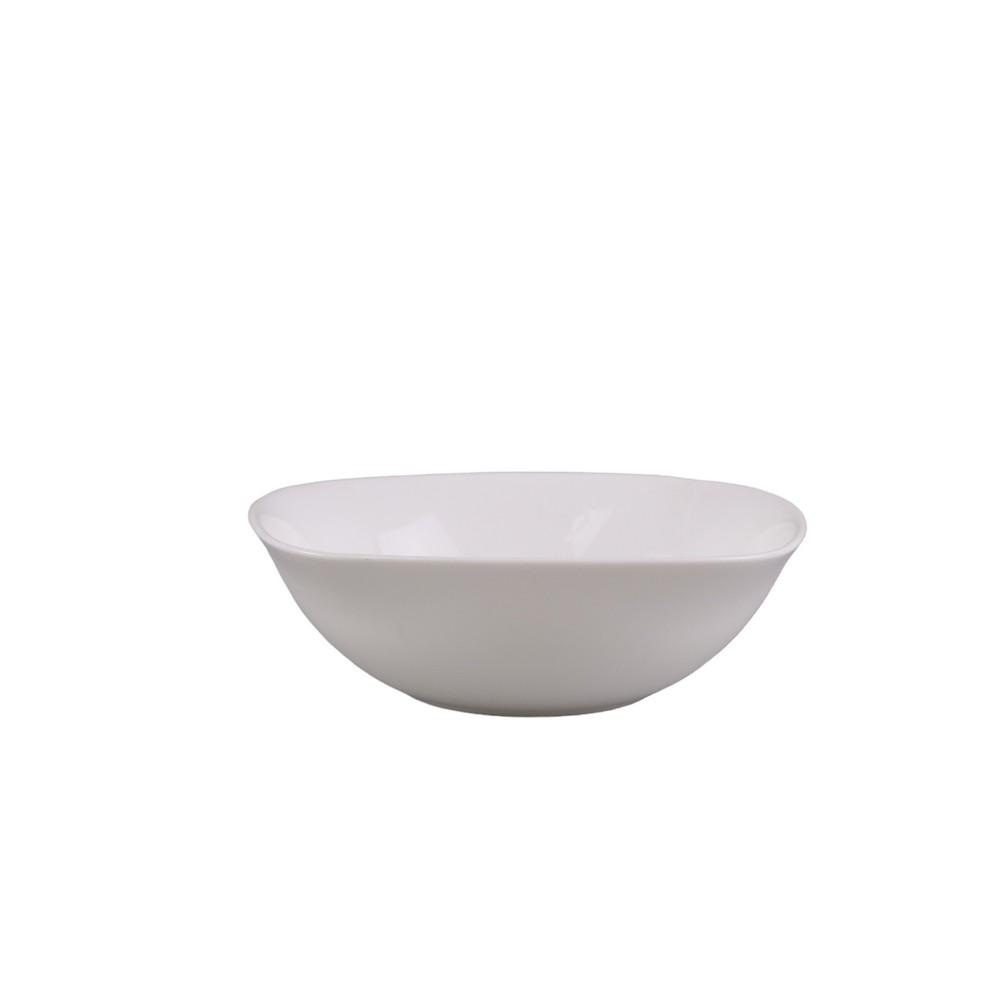 Μπωλ Σερβιρίσματος Γυάλινο Λευκό 11,5×6εκ. Hudson Eaton ME23004614 (Σετ 6 Τεμάχια) (Υλικό: Γυαλί, Χρώμα: Λευκό) – Eaton Dining – ME23004614