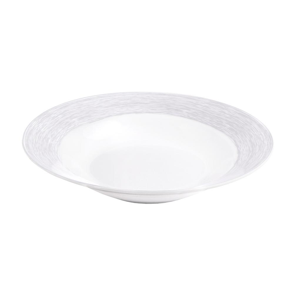 Πιάτο Βαθύ Πορσελάνης Elegancy Grey 23εκ. Oriana Ferell
