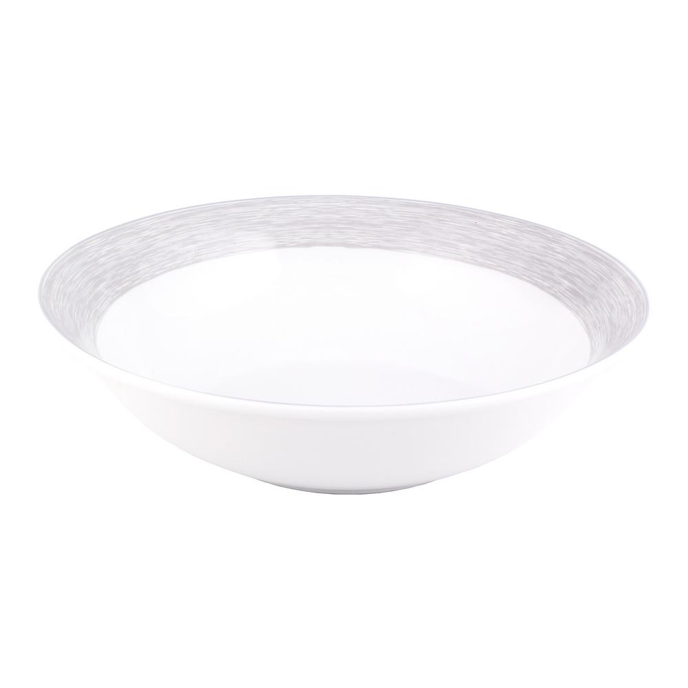 Σαλατιέρα Πορσελάνης Elegancy Grey 23εκ. Oriana Ferelli