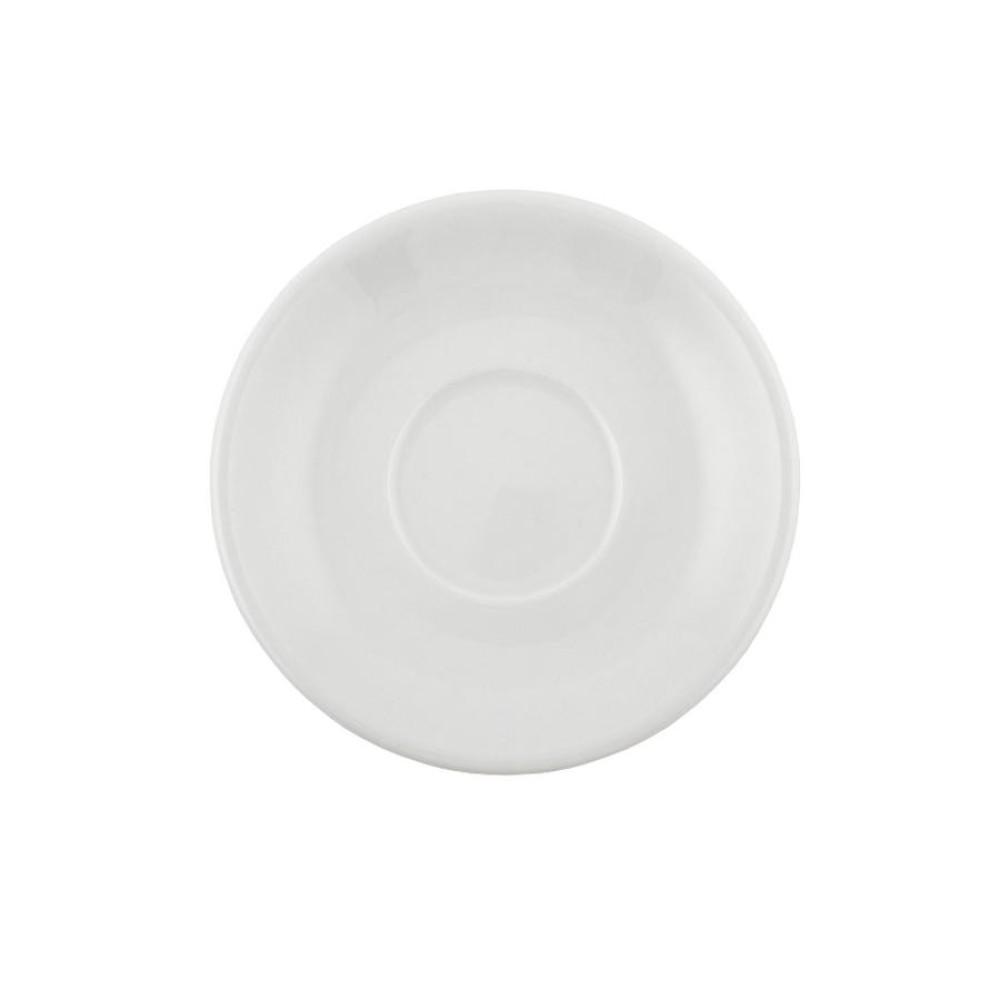 Πιατάκι Για Φλυτζάνι Cappuccino Πορσελάνης Λευκό Conical Oriana Ferelli PR1094B200 (Σετ 6 Τεμάχια) (Υλικό: Πορσελάνη, Χρώμα: Λευκό) – Oriana Ferelli – PR1094B200
