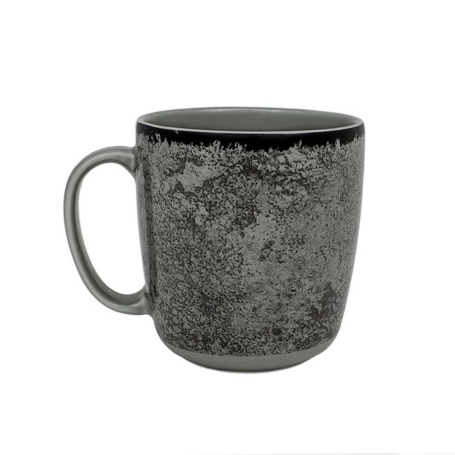 Oriana Ferelli Κούπα Πορσελάνης Grey Moon Shade Oriana Ferelli 340ml PR18274622 (Σετ 6 Τεμάχια) (Υλικό: Πορσελάνη, Χρώμα: Γκρι) - Oriana Ferelli - PR18274622