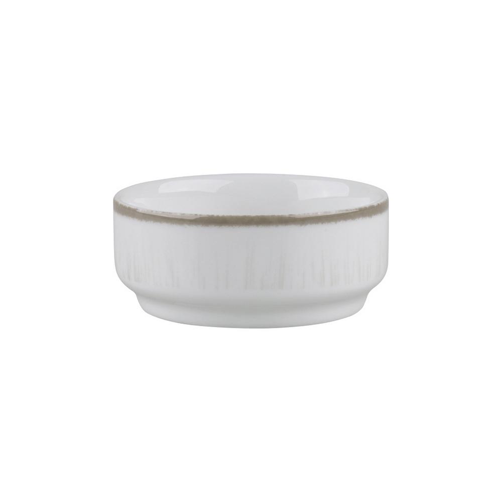 Μπωλάκι Σερβιρίσματος Πορσελάνης Φ6,5εκ. Water Lily Grey Oriana Ferelli PR243366413 (Σετ 6 Τεμάχια) (Υλικό: Πορσελάνη, Χρώμα: Γκρι) - Oriana Ferelli - PR243366413