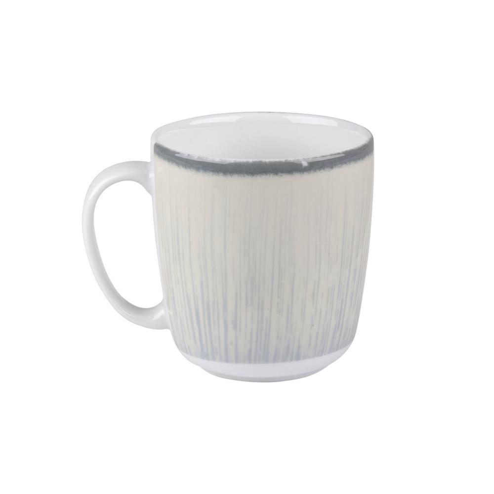 Κούπα Πορσελάνης 340ml Water Lily Blue Oriana Ferelli PR24336BL22 (Σετ 2 Τεμάχια) (Υλικό: Πορσελάνη, Χρώμα: Μπλε) - Oriana Ferelli - PR24336BL22