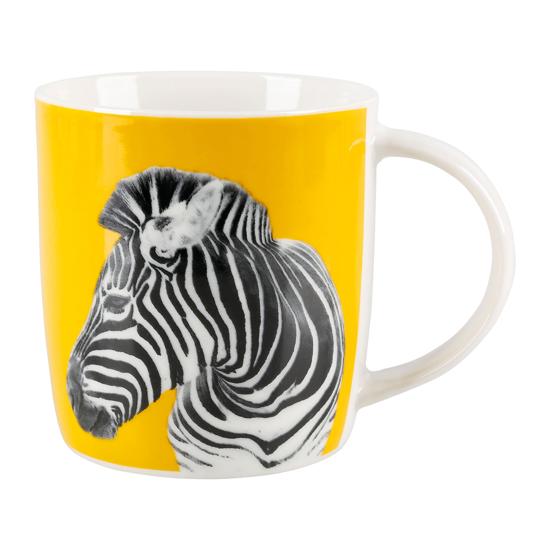 Sitram Κούπα Zebra Yellow Sitram 330ml SR00527752 (Σετ 6 Τεμάχια) (Χρώμα: Κίτρινο ) - Sitram - SR00527752