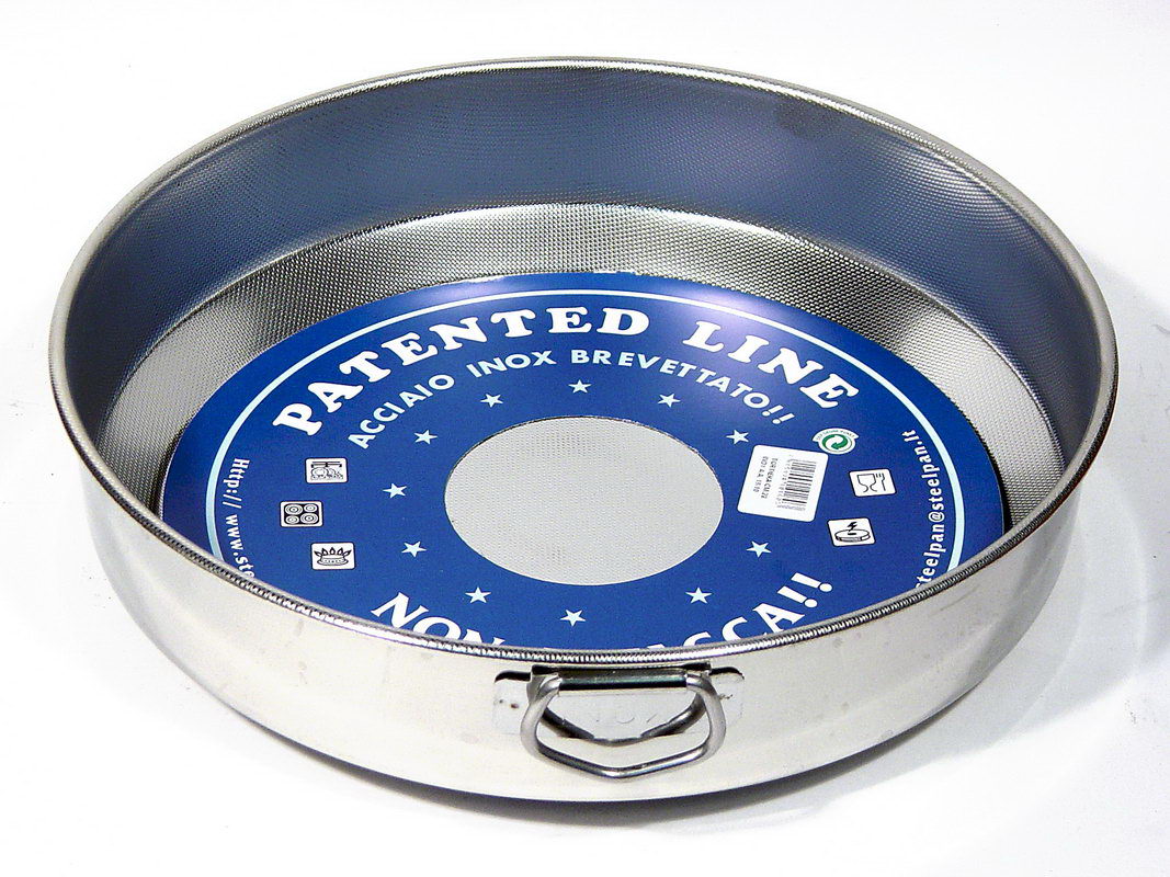 Steel Pan Ταψί Αντικολλητικό Ανοξείδωτο 18/10 Patented Steel Pan 32εκ. ST10162000 (Υλικό: Ανοξείδωτο) - Steel Pan - ST10162000