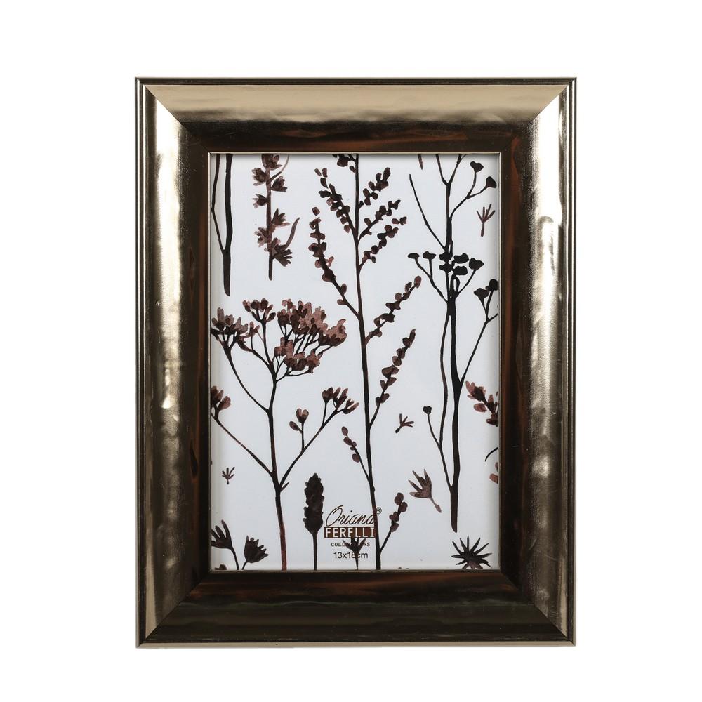 Oriana Ferelli Κορνίζα Μεταλλική Χρυσή 13x18εκ. Oriana Ferelli SU790910R57 (Υλικό: Μεταλλικό, Χρώμα: Χρυσό ) - Oriana Ferelli - SU790910R57