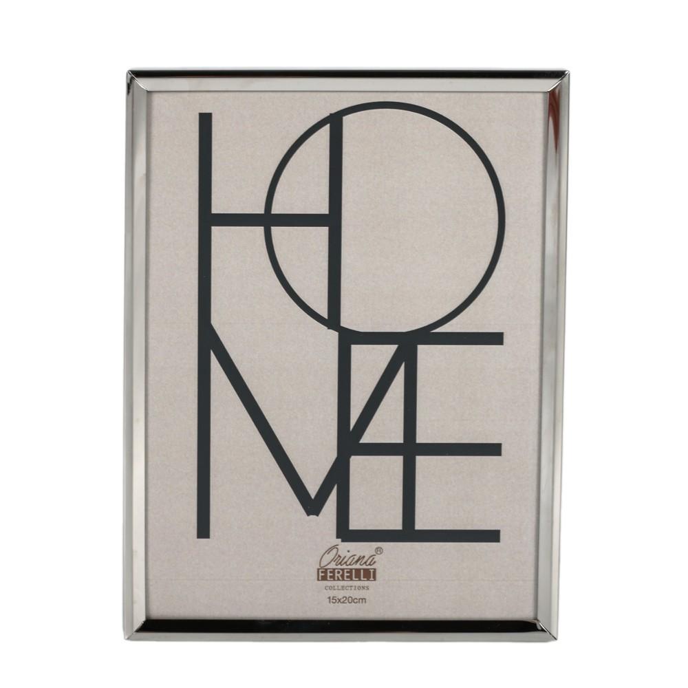 Oriana Ferelli Κορνίζα Μεταλλική Ασημί 13x18εκ. Oriana Ferelli SU900230R57 (Υλικό: Μεταλλικό, Χρώμα: Ασημί ) - Oriana Ferelli - SU900230R57