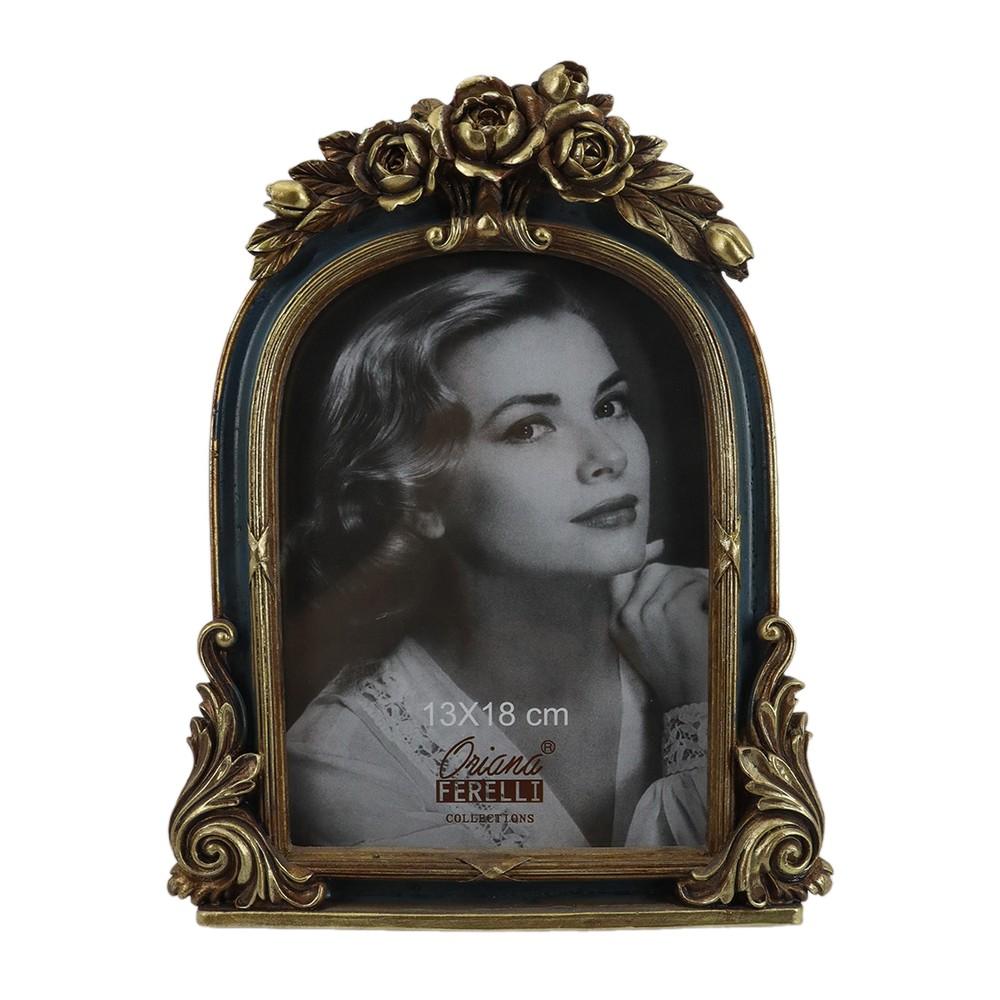 Oriana Ferelli Κορνίζα Polyresin Χρυσή 13x18εκ. Oriana Ferelli® XL23338157 (Υλικό: Polyresin, Χρώμα: Χρυσό ) - Oriana Ferelli - XL23338157