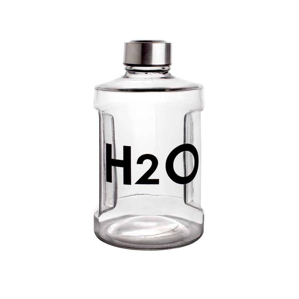 Max Home Μπουκάλι Νερού Γυάλινο Διάφανο 900ml H2O Max Home ZT18QKHGS (Σετ 2 Τεμάχια) (Υλικό: Γυαλί, Χρώμα: Διάφανο ) - Max Home - ZT18QKHGS