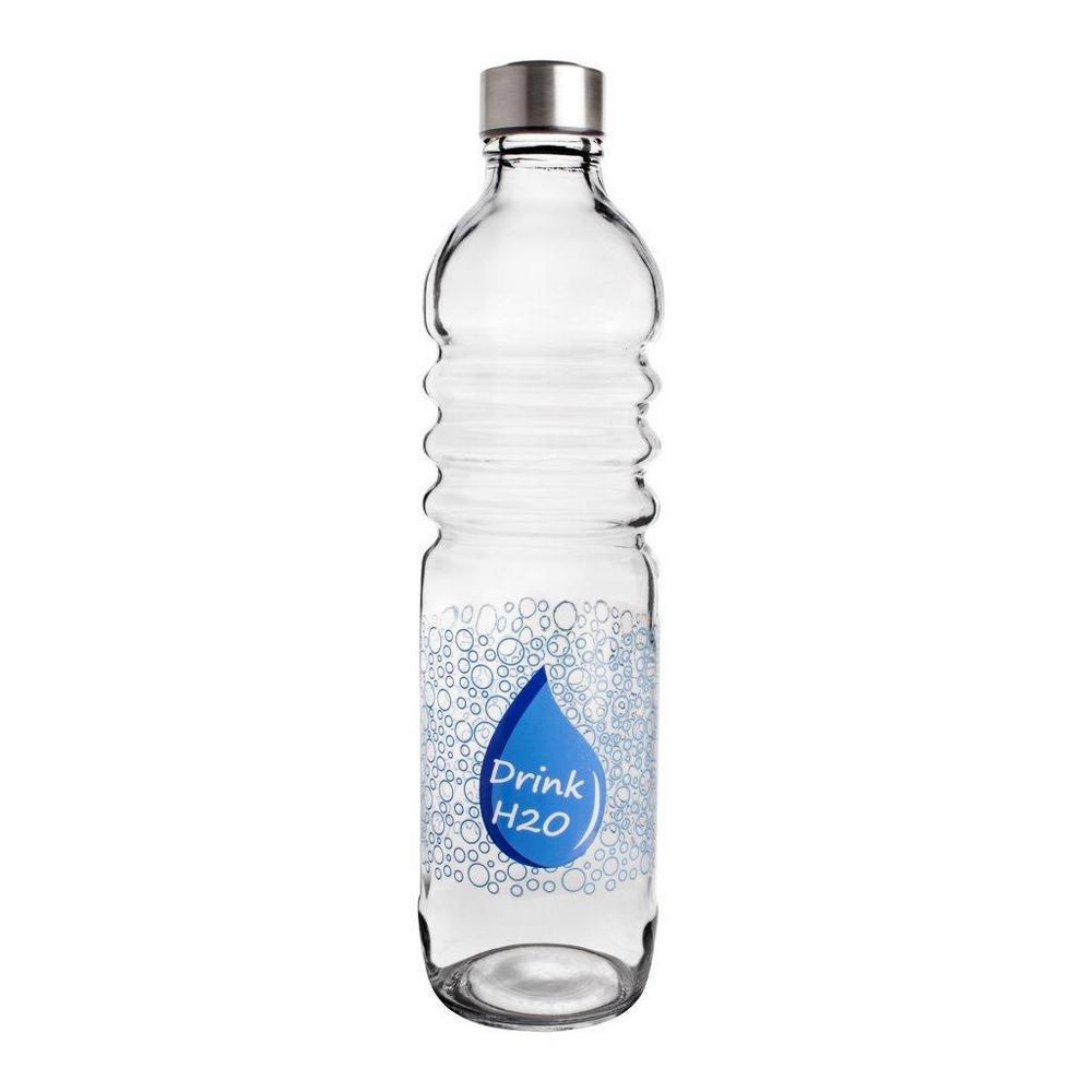 Μπουκάλι Νερού Γυάλινο Διάφανο 1250ml Drop Max Home ZT20SDESHW1A (Σετ 2 Τεμάχια) (Υλικό: Γυαλί, Χρώμα: Διάφανο ) – Max Home – ZT20SDESHW1A