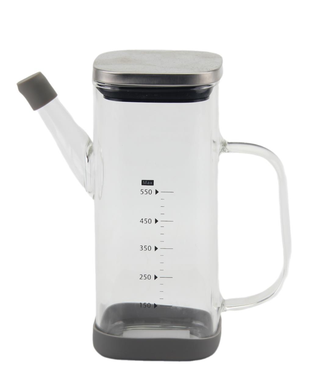 Ροή Λαδιού Γυάλινο Διάφανο 550ml Croton Max Home® ZT23SGPYHTGJDZ1 (Υλικό: Γυαλί, Χρώμα: Διάφανο ) - Max Home - ZT23SGPYHTGJDZ1