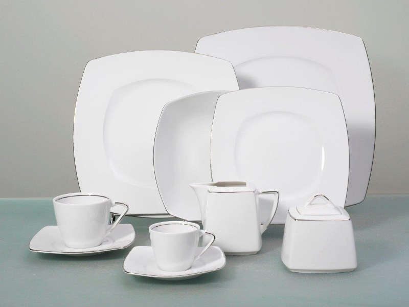 CRYSPO TRIO Σετ Φλυτζάνια Τσαγιού 6τμχ Πορσελάνης 230ml Nagoya Platin CRYSPO TRIO 50.001.16 (Υλικό: Πορσελάνη) - CRYSPO TRIO - 50.001.16