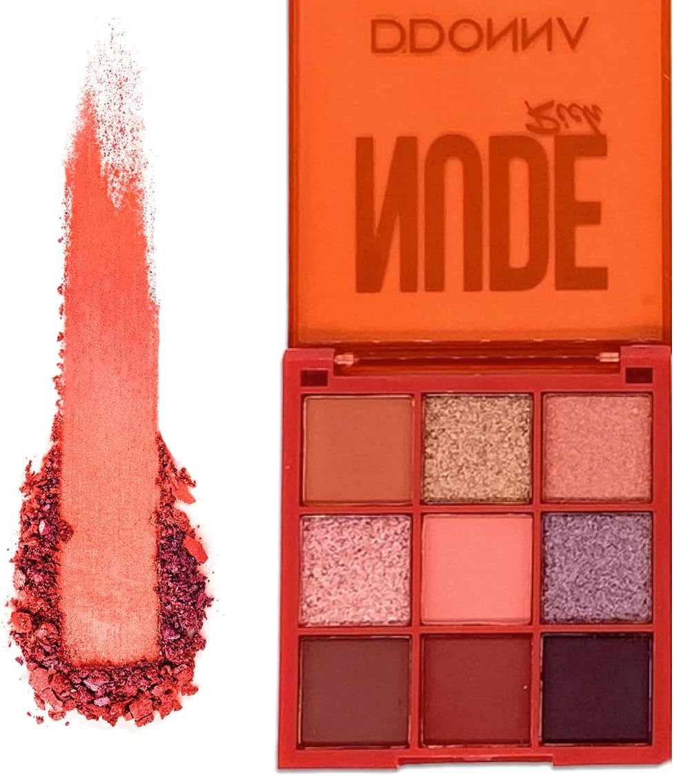 DDONNA Cosmetics Σκιές Ματιών NUDE EYESHADOW 9 αποχρώσεις 13gr Rich DDONNA Cosmetics 11124A-1 - DDONNA Cosmetics - nj_11124A-1