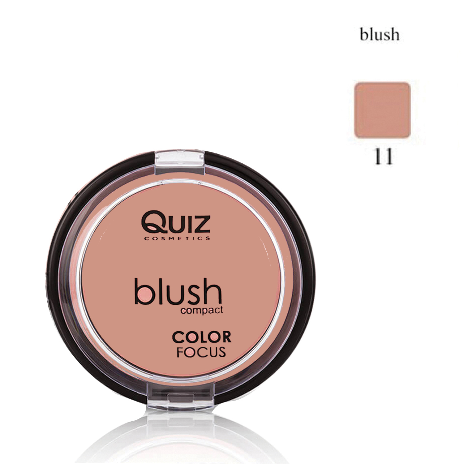 Ρουζ Color Focus Blush Shiny Rose 12gr QUIZ 1313B-3 (Χρώμα: Ροζ) - QUIZ - nj_1313B-3 172015