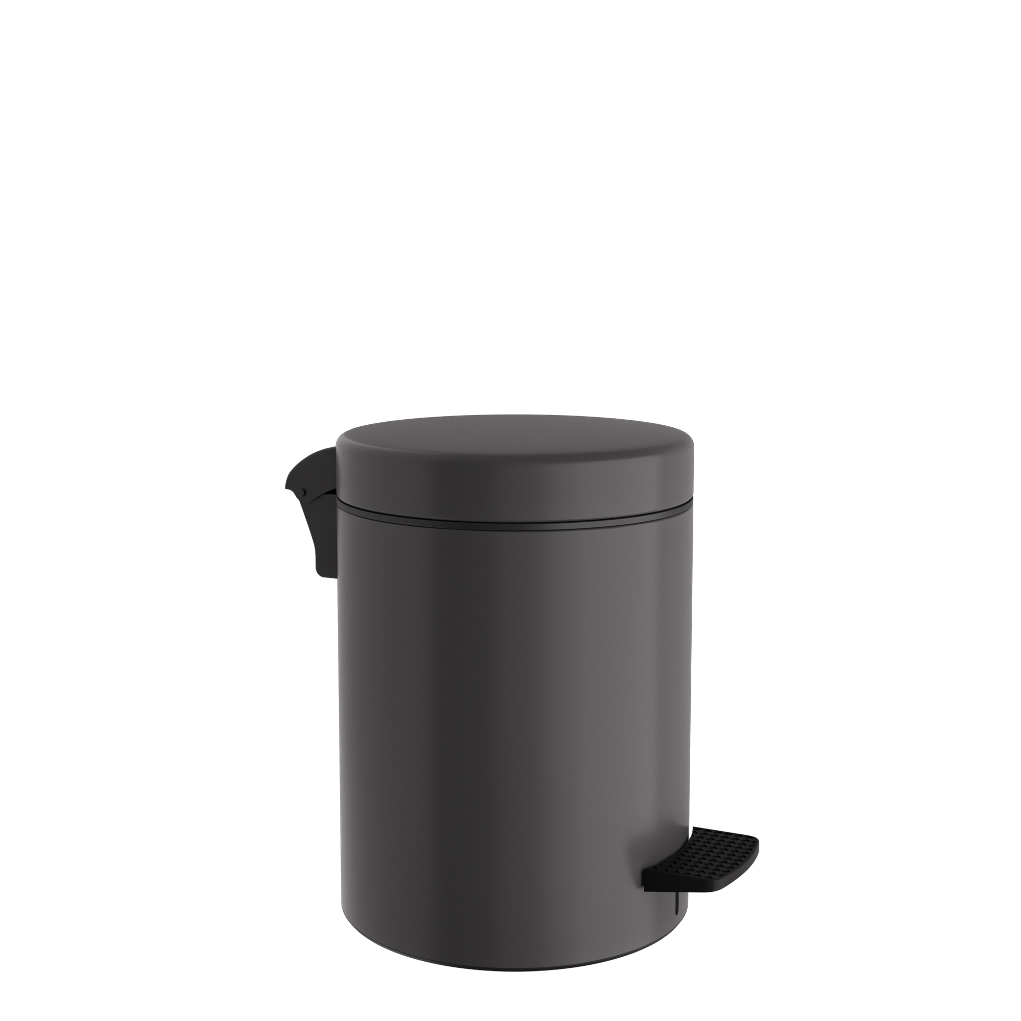 Καλάθι Απορριμμάτων 3lt Soft Close Ανοξείδωτο Matt Anth