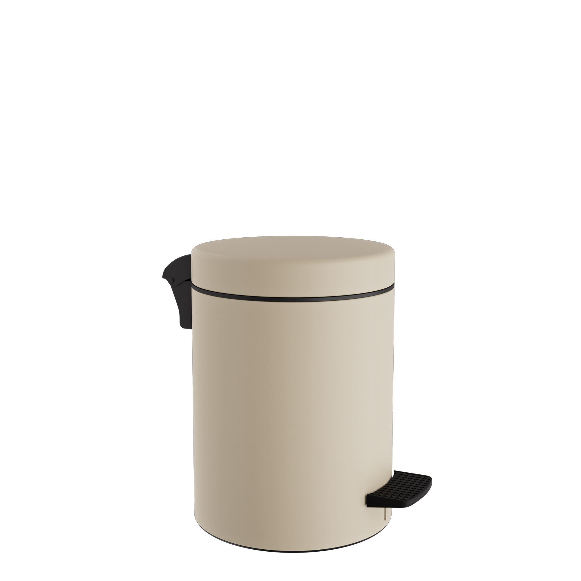 Καλάθι Απορριμμάτων 3lt Soft Close Ανοξείδωτο Matt Ivor