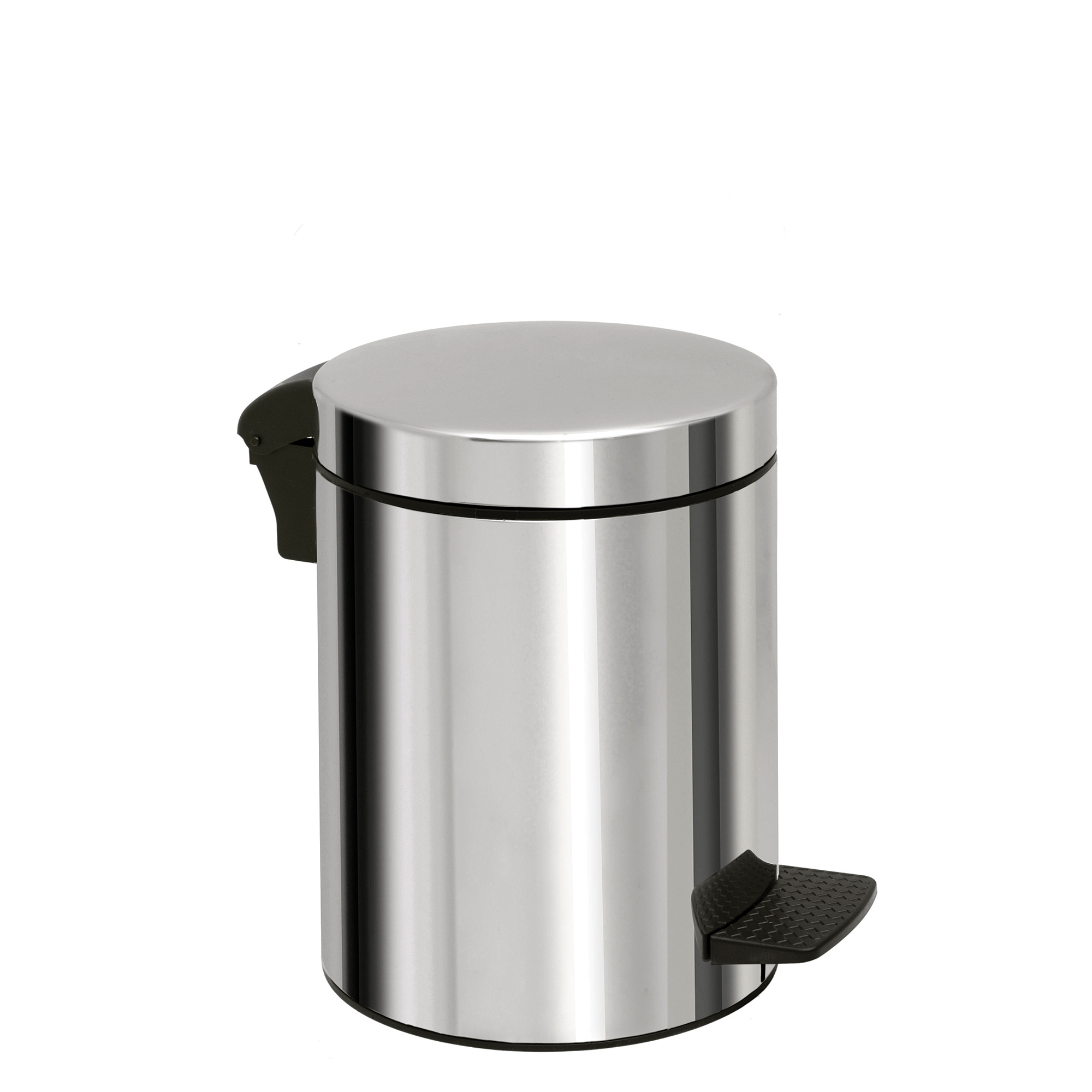 Pam & Co - ΣΗΜΑΝΤΙΚΟ: Σε περίπτωση διαφοράς τιμής από το κατάστημα ισχύει παντα και μόνο η τιμή του καταστήματος Καλάθι Απορριμμάτων Brilliant Inox 5lt Pam & Co 20x28εκ