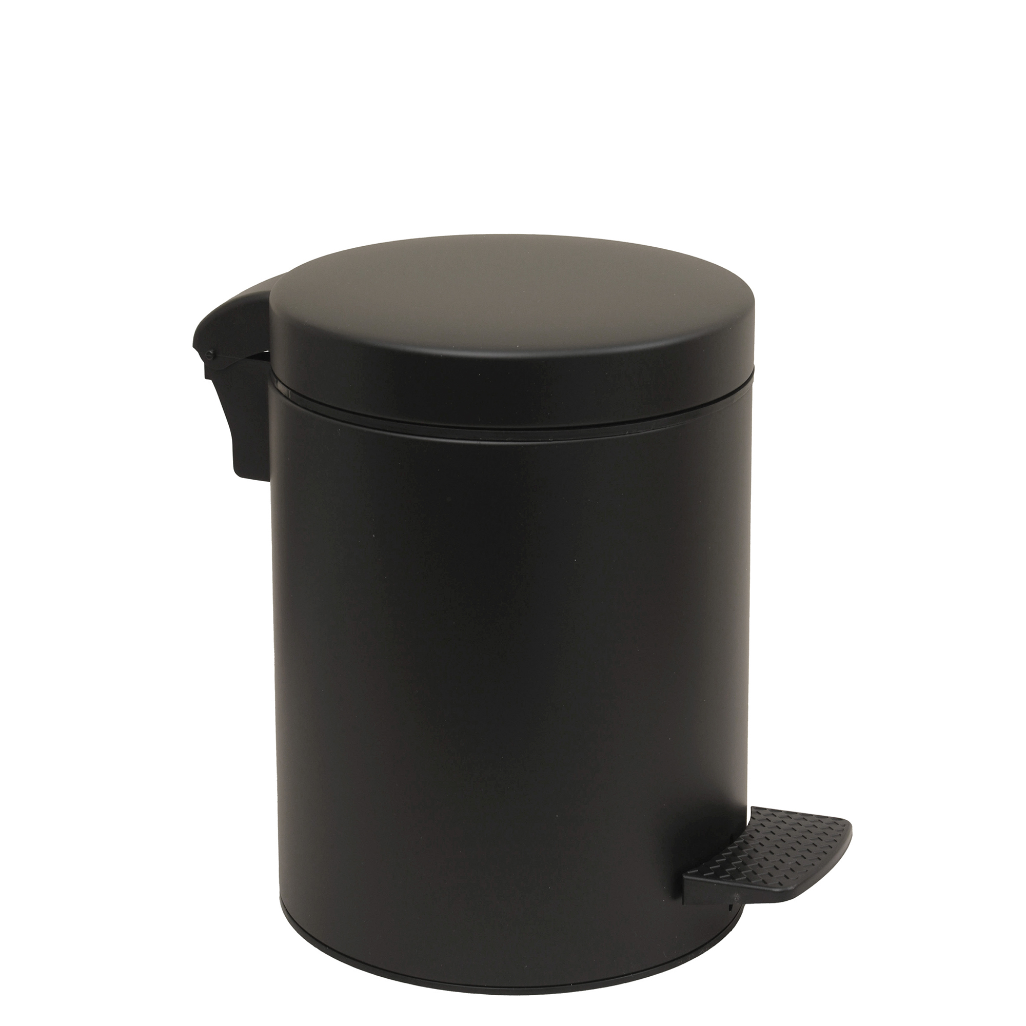 Κάδος Απορριμμάτων Matte Black 8lt Pam & Co 23x32εκ. 08-500-403 (Χρώμα: Μαύρο, Υλικό: Χάλυβας ) - Pam & Co - 08-500-403