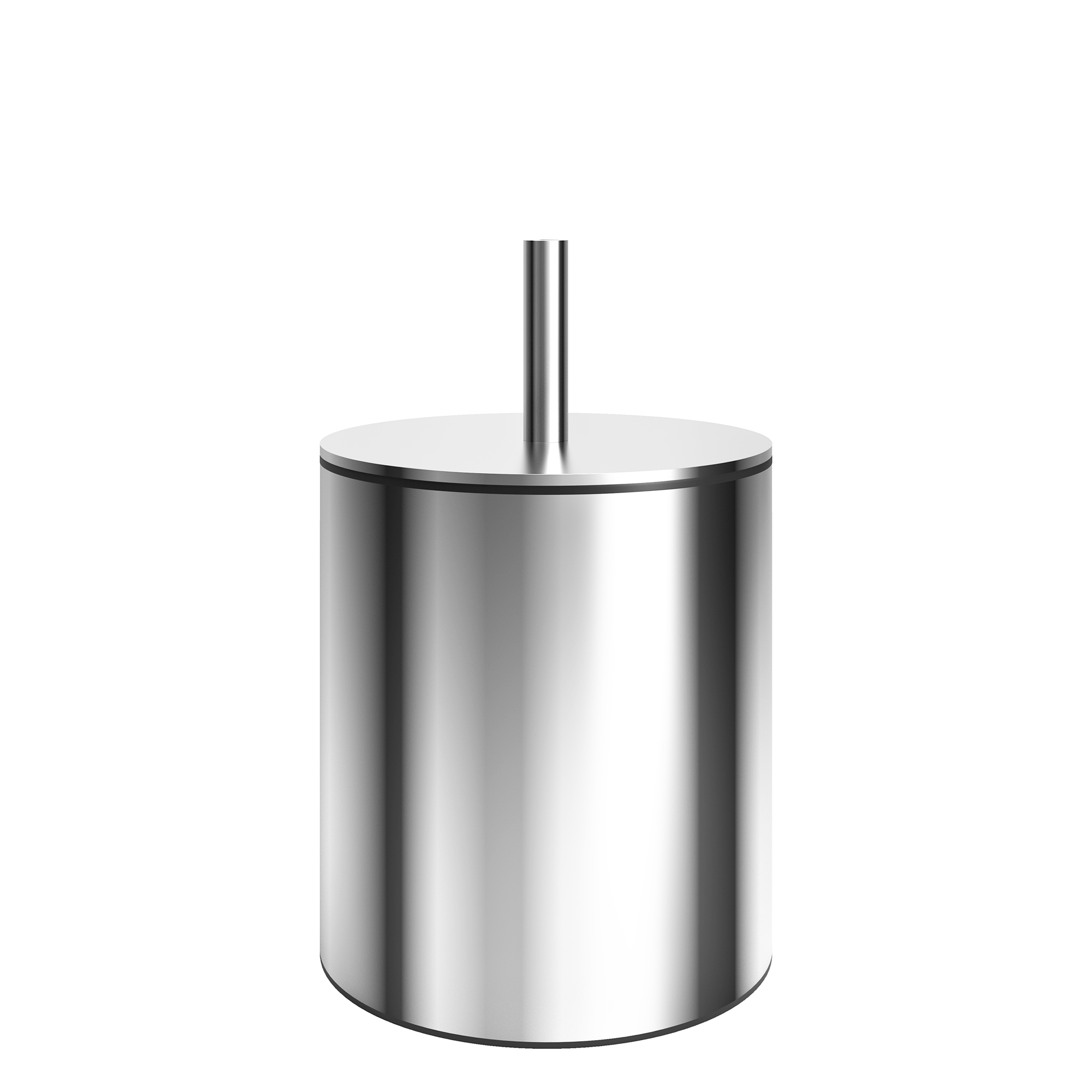Pam & Co Καλάθι Απορριμμάτων 5lt Ανοξείδωτο Inox Pam & Co Φ20x35εκ. 139-001 (Υλικό: Ανοξείδωτο, Χρώμα: Inox) - Pam & Co - 139-001