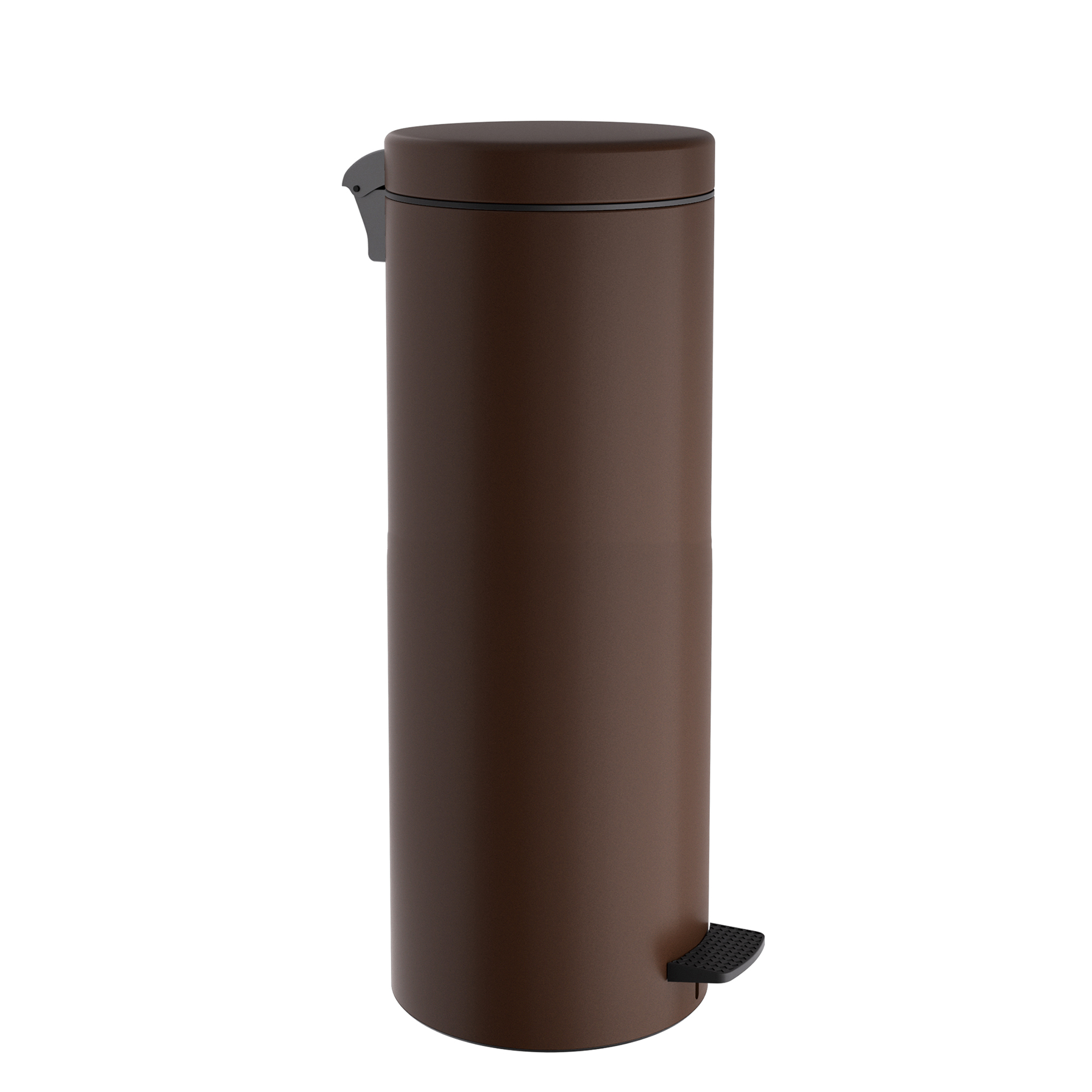 Pam & Co Καλάθι Απορριμμάτων 16lt Inox Pam & Co 20x53εκ. 16-2053-943 (Χρώμα: Καφέ, Υλικό: Inox) - Pam & Co - 16-2053-943