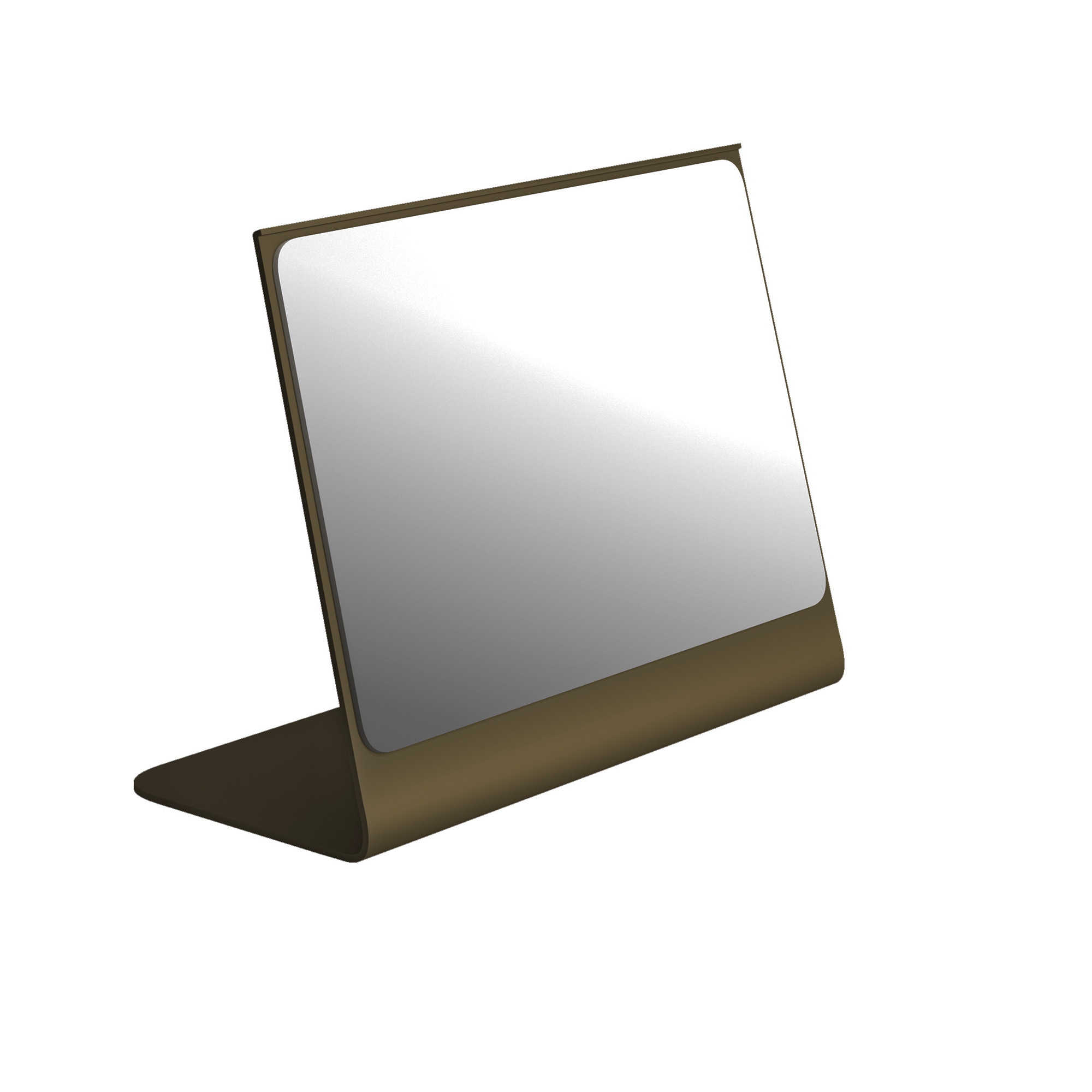 Καθρέπτης Επιτραπέζιος Ανοξείδωτος Matt Light Bronze Pam & Co 20x10x18εκ. 2015-963 (Υλικό: Ανοξείδωτο, Χρώμα: Μπρονζέ) - Pam & Co - 2015-963