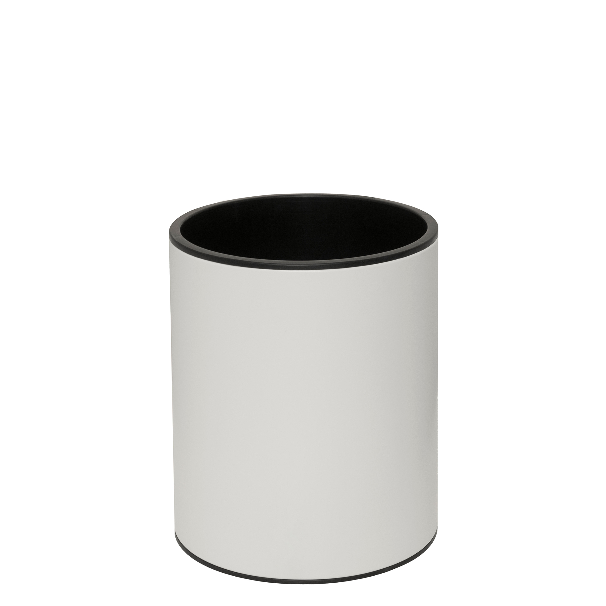 Pam & Co Καλάθι Απορριμμάτων 6lit Ανοιχτό Matt White 20x24εκ. Pam & Co 2024-033 (Χρώμα: Λευκό, Υλικό: Χάλυβας ) - Pam & Co - 2024-033
