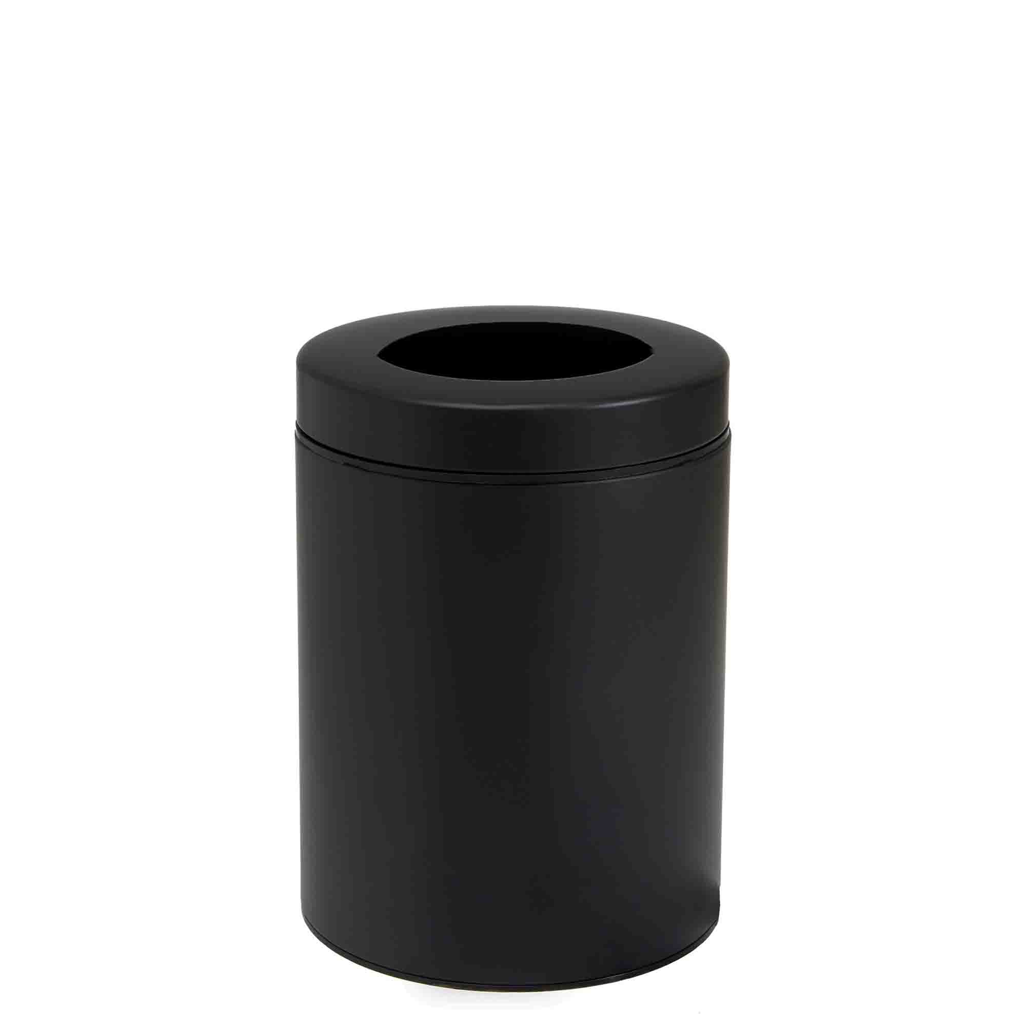 Καλάθι Απορριμμάτων Γραφείου 6lit Ανοξείδωτο Matt Black Pam & Co Φ21x28εκ. 2128-403 (Υλικό: Ανοξείδωτο, Χρώμα: Μαύρο) - Pam & Co - 2128-403