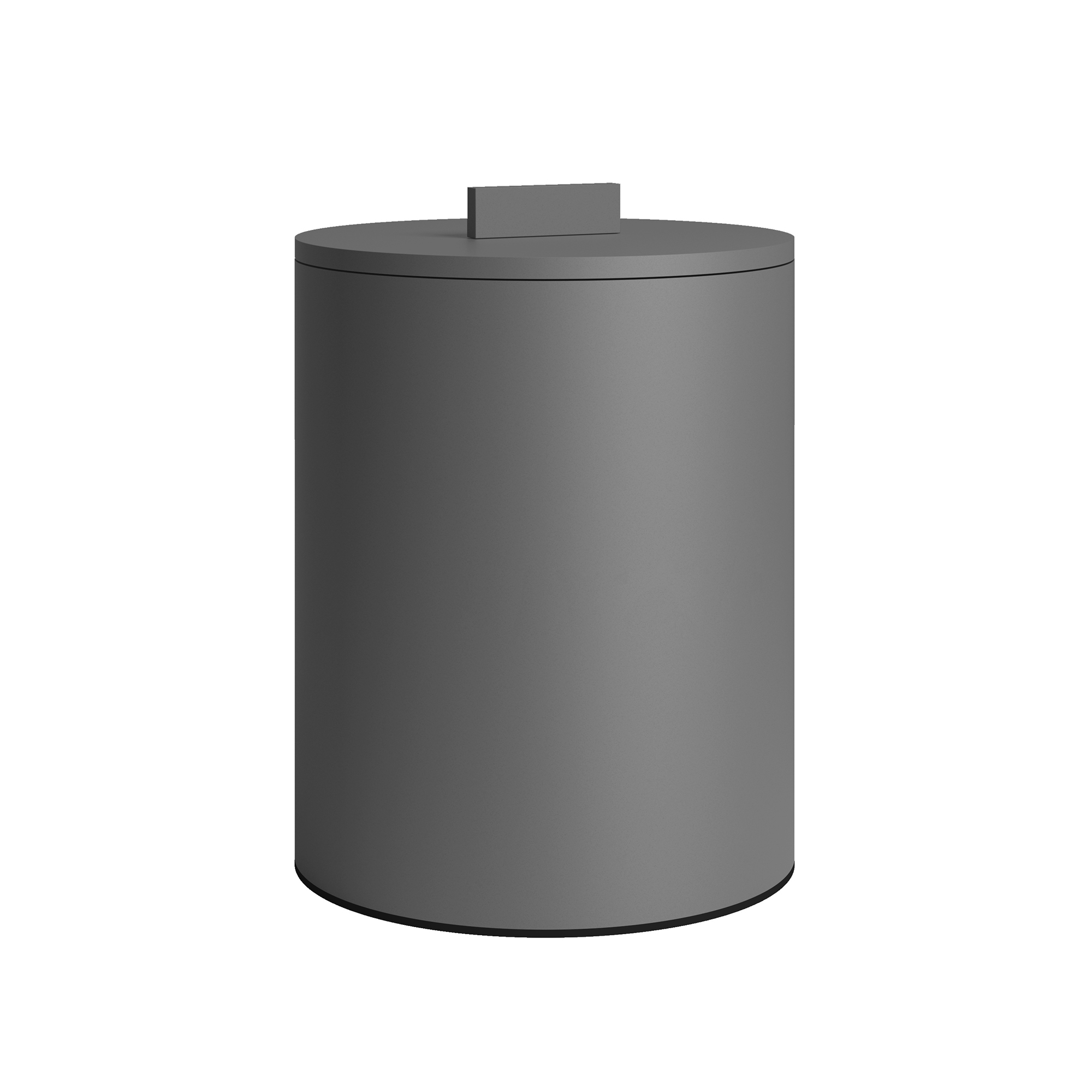 Pam & Co Καλάθι Απορριμμάτων Πάγκου 6lt Ανοξείδωτο Matt Concrete Grey Pam & Co Φ20x25εκ. 2326-163 (Υλικό: Ανοξείδωτο, Χρώμα: Γκρι) - Pam & Co - 2326-163