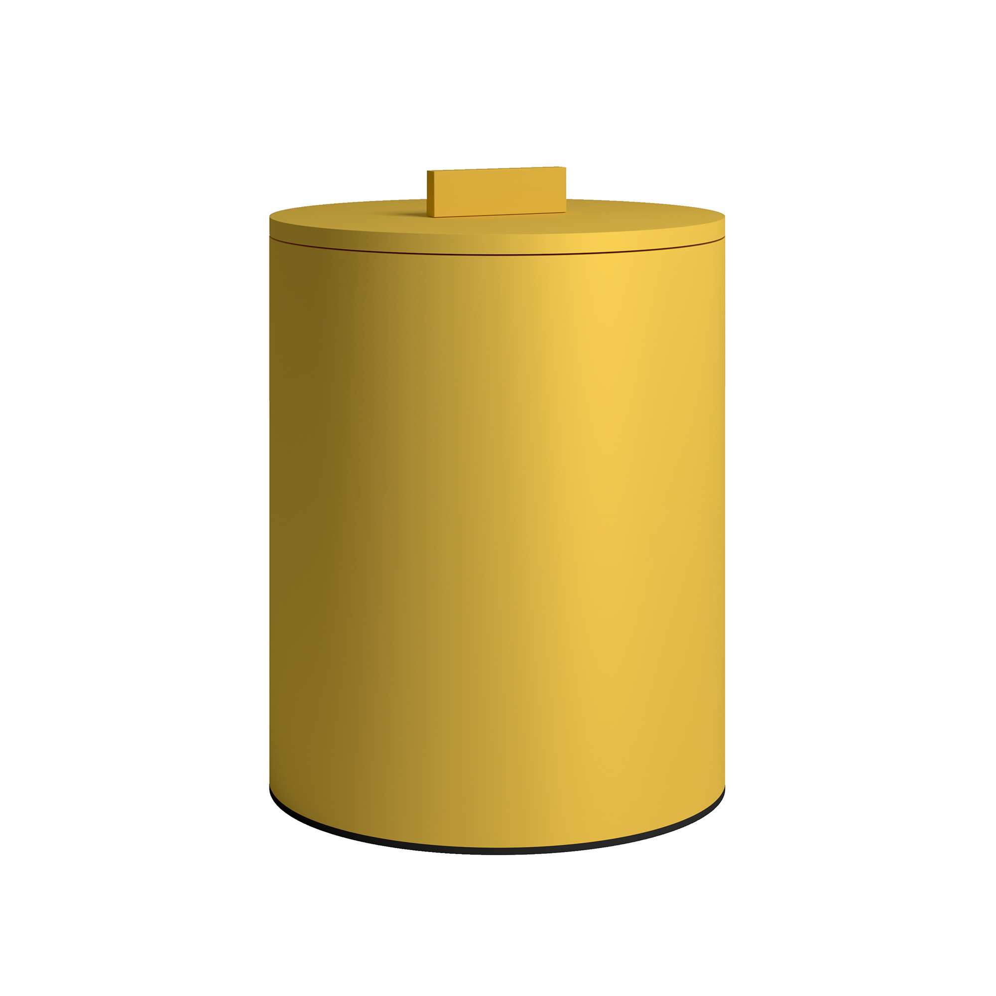 Καλάθι Απορριμμάτων Πάγκου 6lt Ανοξείδωτο Matt Yellow Pam & Co Φ20×25εκ. 2326-603 (Υλικό: Ανοξείδωτο, Χρώμα: Κίτρινο ) – Pam & Co – 2326-603
