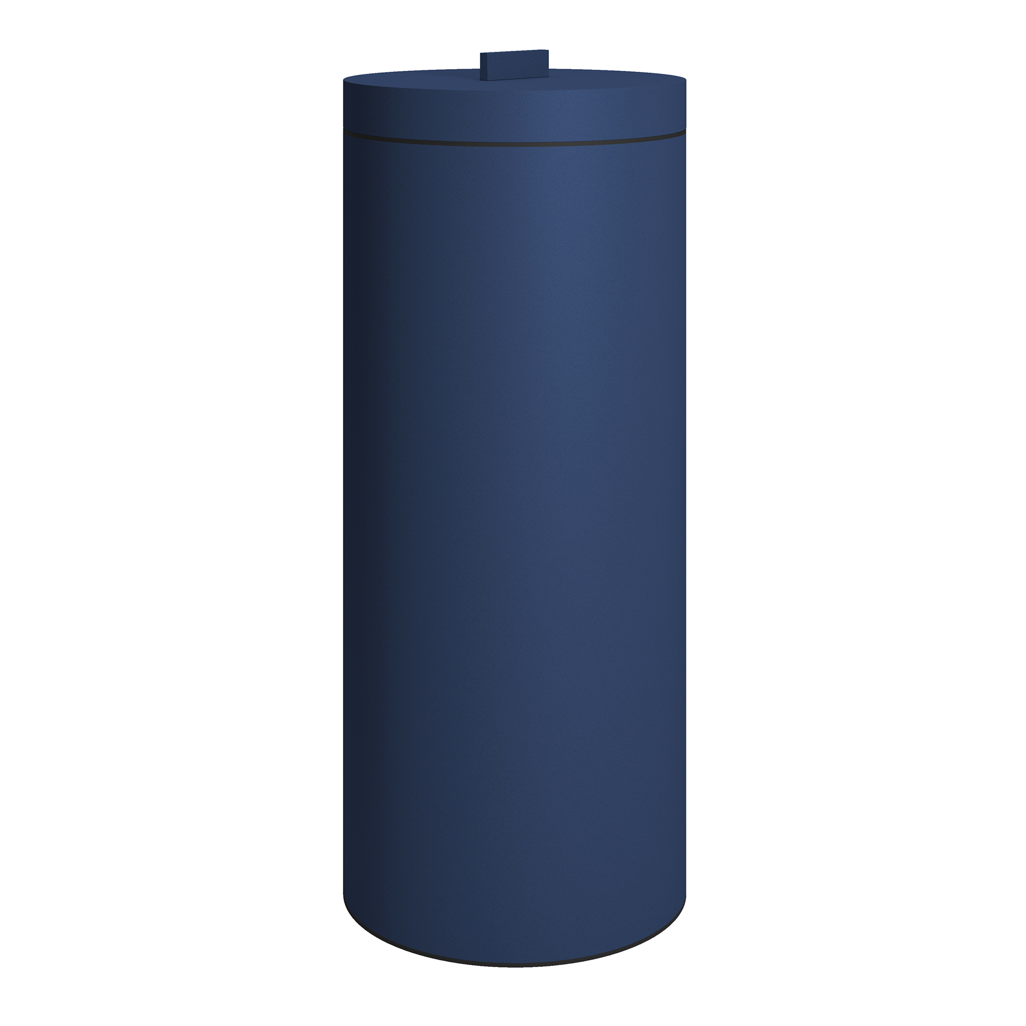 Pam & Co Καλάθι Απλύτων Ανοξείδωτο Matt Navy Blue 26x60εκ.-30ltr Pam & Co 2560-203 (Υλικό: Ανοξείδωτο, Χρώμα: Μπλε) - Pam & Co - 2560-203