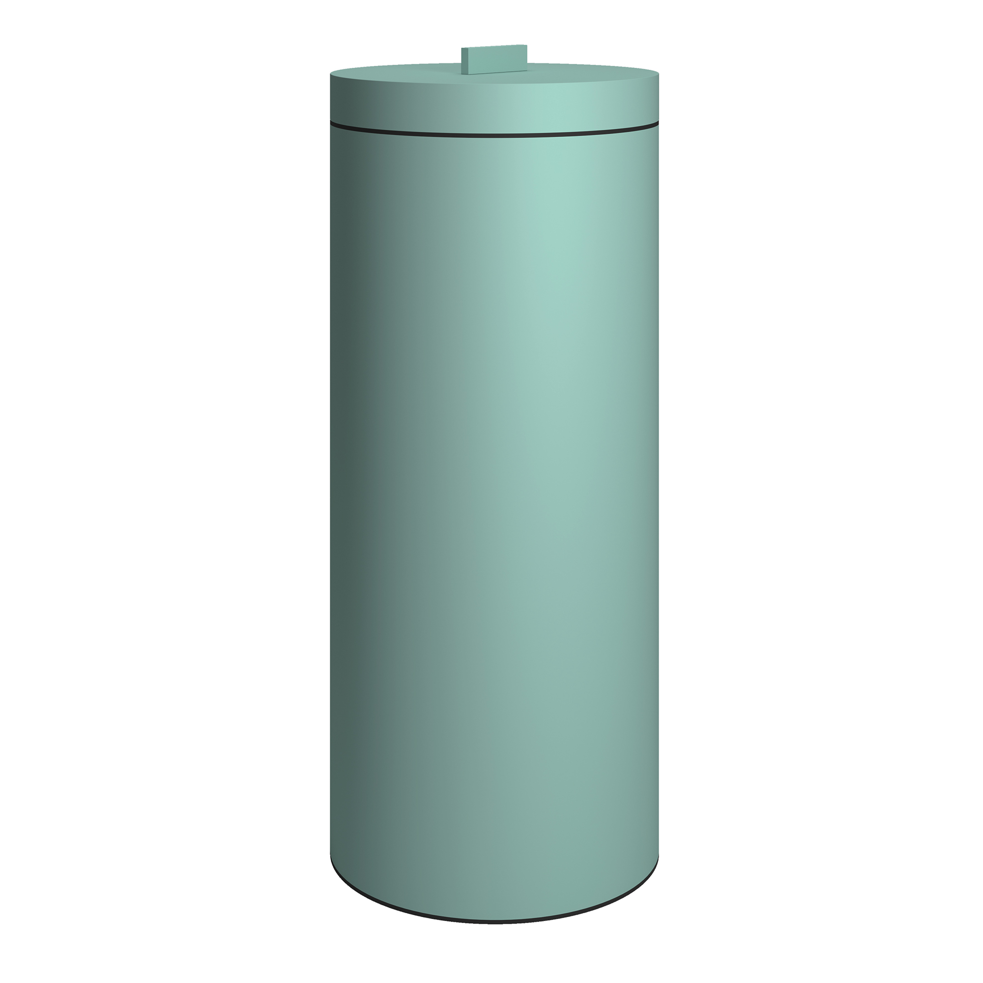 Pam & Co Καλάθι Απλύτων Ανοξείδωτο Matt Turquoise 26x60εκ.-30ltr Pam & Co 2560-913 (Υλικό: Ανοξείδωτο, Χρώμα: Τυρκουάζ) - Pam & Co - 2560-913