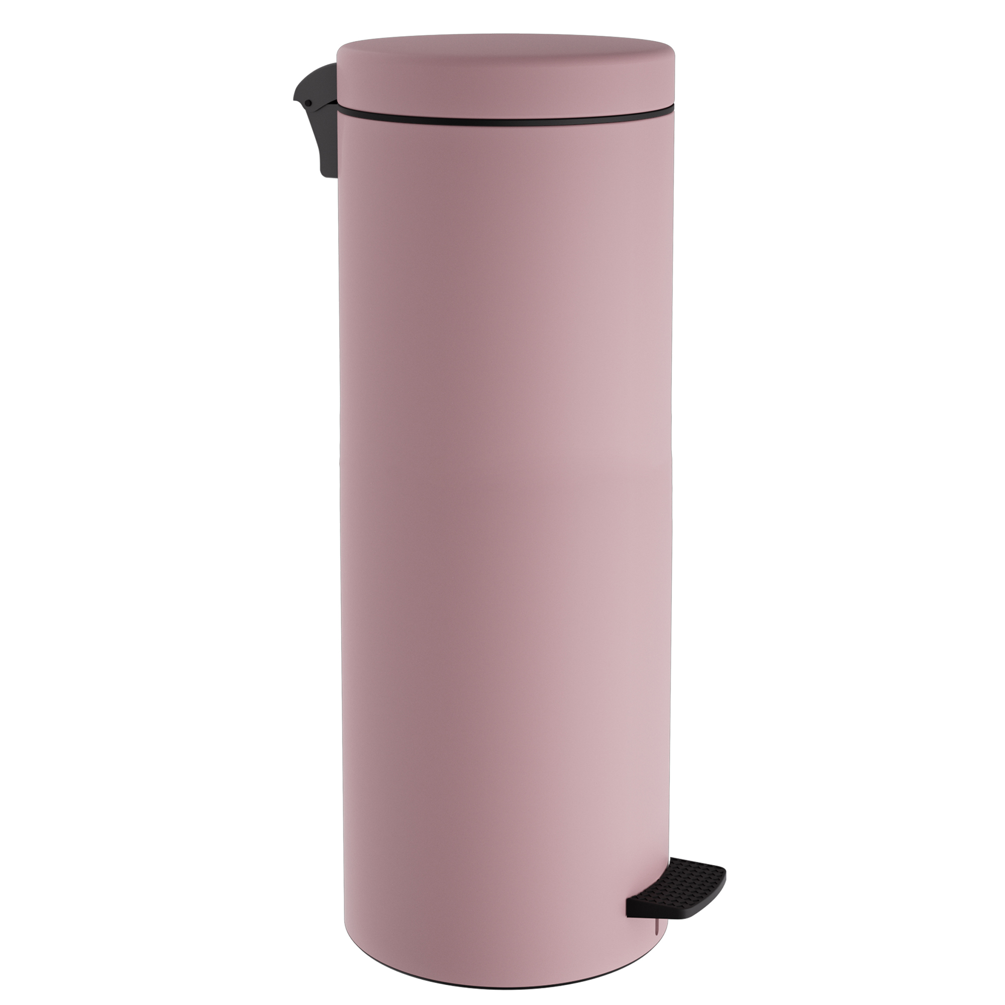 Καλάθι Απορριμμάτων 30lt Soft Close Ανοξείδωτο Matt Pink Pam & Co Φ25×65εκ. 2565-303 (Υλικό: Ανοξείδωτο, Χρώμα: Ροζ) – Pam & Co – 2565-303
