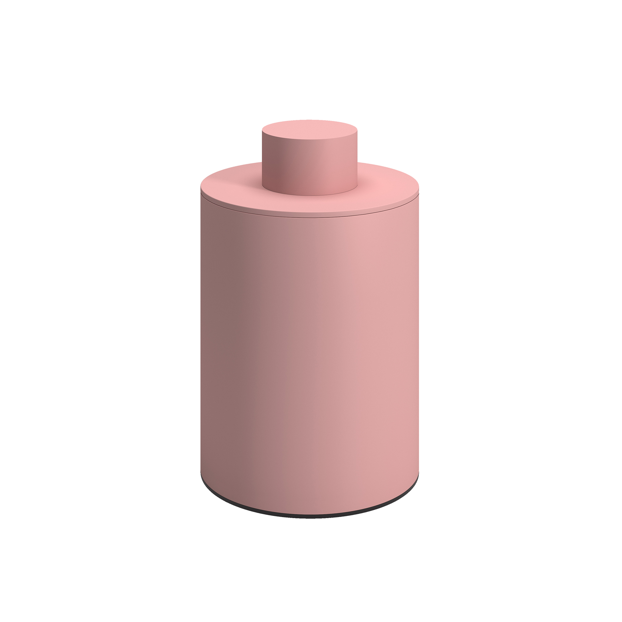 Δοχείο Αποθήκευσης Με Καπάκι Ανοξείδωτο Matt Pink Pam & Co Φ8x15εκ. 94-303 (Υλικό: Ανοξείδωτο, Χρώμα: Ροζ) - Pam & Co - 94-303