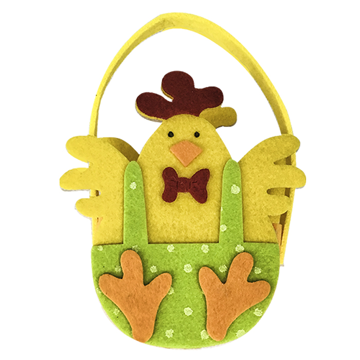 Bunny's Καλάθι Τσόχινο Κόκορας 18x7x13εκ. Bunny's 73-1267 (Σετ 6 Τεμάχια) - Bunny's - 73-1267