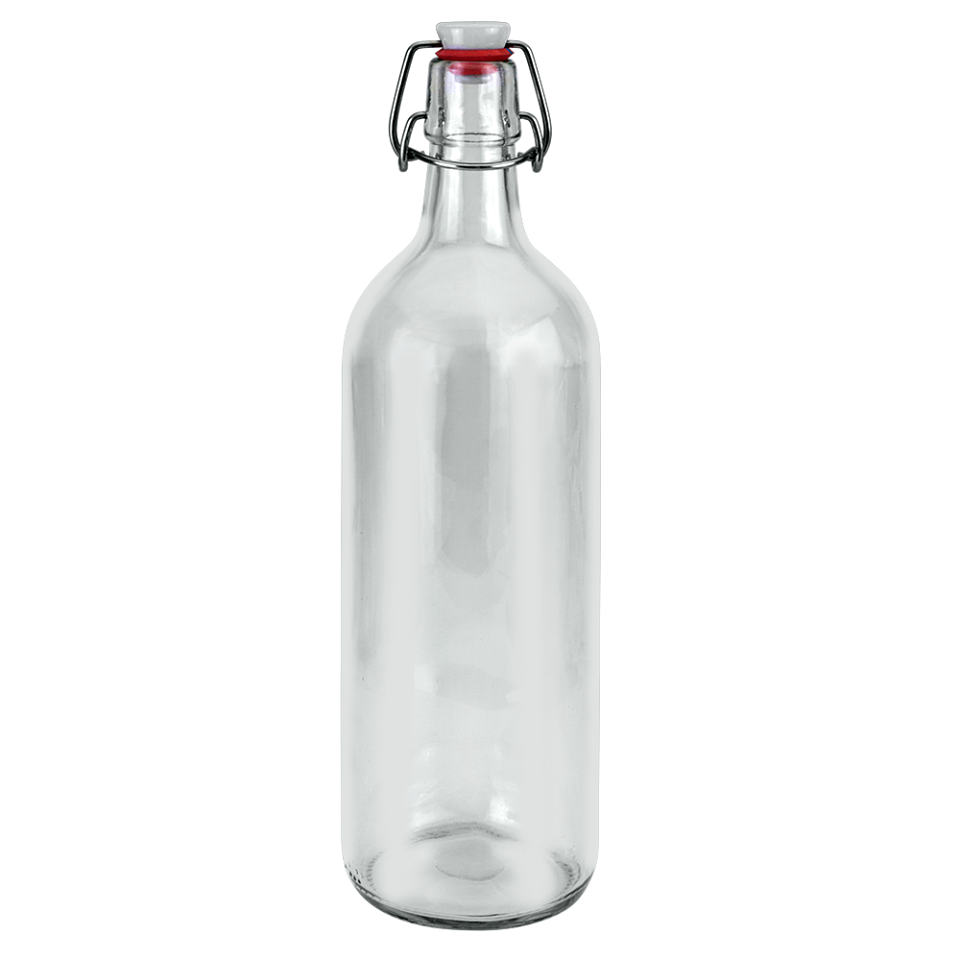 Μπουκάλι γυάλινο Με Κλιπ 200ml Metaltex (Υλικό: Γυαλί) - METALTEX - 16-235362 25998