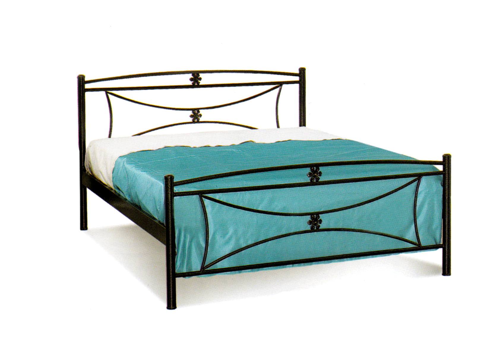Κρεβάτι Σιδερένιο Διπλό 365 - Β - 3-365