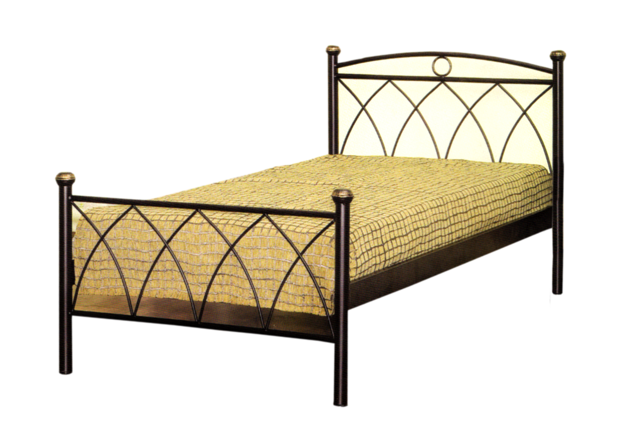 Κρεβάτι Σιδερένιο Μονό 405 - Β - 3-405
