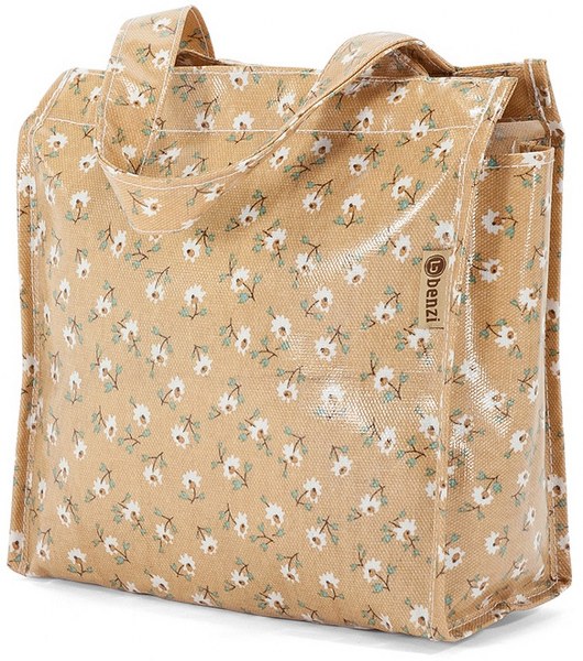 benzi Τσάντα Αγορών 23x20x12εκ. benzi 5396 Μπεζ (Υλικό: PVC) - benzi - bz-5396-mpez