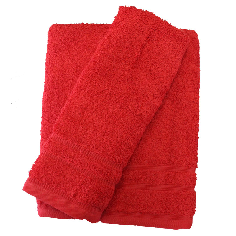 Πετσέτα Μπάνιου 75x145εκ. 500gr/m2 Sena Red 24home (Ύφασμα: Βαμβακοσατέν, Χρώμα: Κόκκινο) - 24home.gr - 24-sena-red-tmx-3