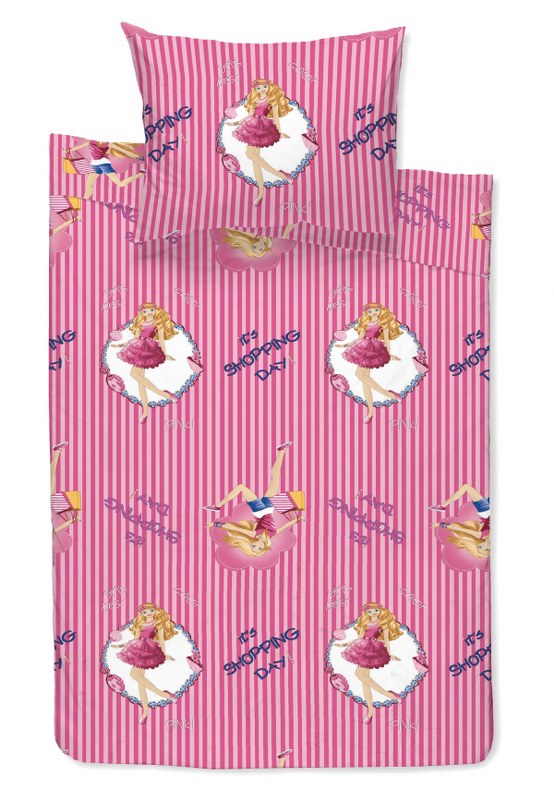 24home.gr Κουβερλί Μονό 160x240εκ. Nina 24home (Ύφασμα: 50% Cotton-50% Polyester, Χρώμα: Ροζ) - 24home.gr - 24-nina-k1