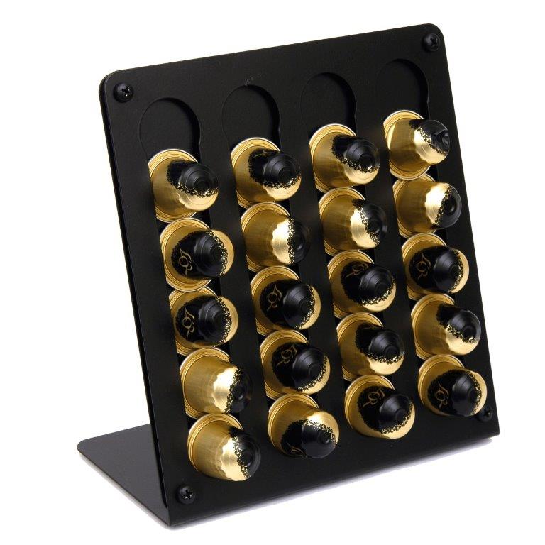 Pam & Co Βάση Για Κάψουλες Nespresso 10x2x23εκ. Pam & Co sd100403 (Χρώμα: Μαύρο) - Pam & Co - sd100403