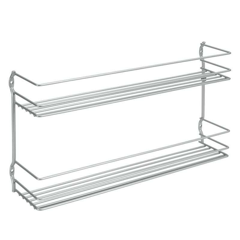 Εταζέρα Τοίχου Δυόροφη Metaltex 36x8x19εκ. 16-364632 - METALTEX - 16-364632