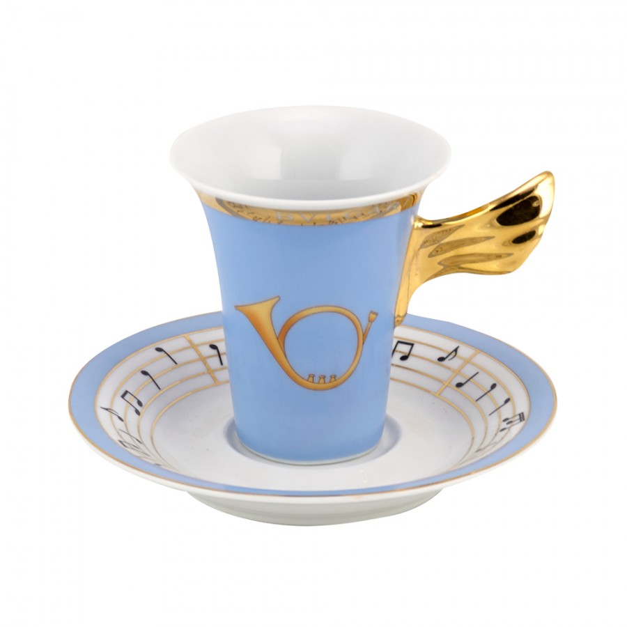 WM COLLECTION Σετ 6τμχ Φλυτζάνια Τσαγιού Πορσελάνης WM Collection 220ml N1103 (Υλικό: Πορσελάνη) - WM COLLECTION - N1103-tea