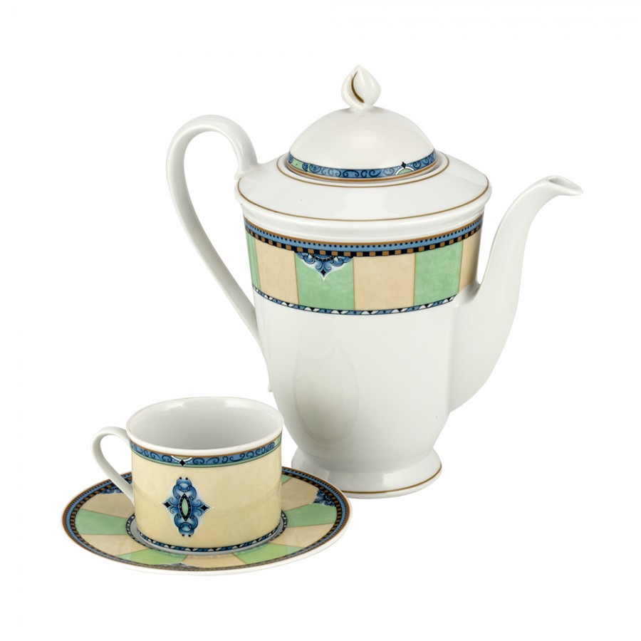 WM COLLECTION Σετ Τσαγιού 9τμχ Πορσελάνης WM Collection N16904 (Υλικό: Πορσελάνη) - WM COLLECTION - N16904-set
