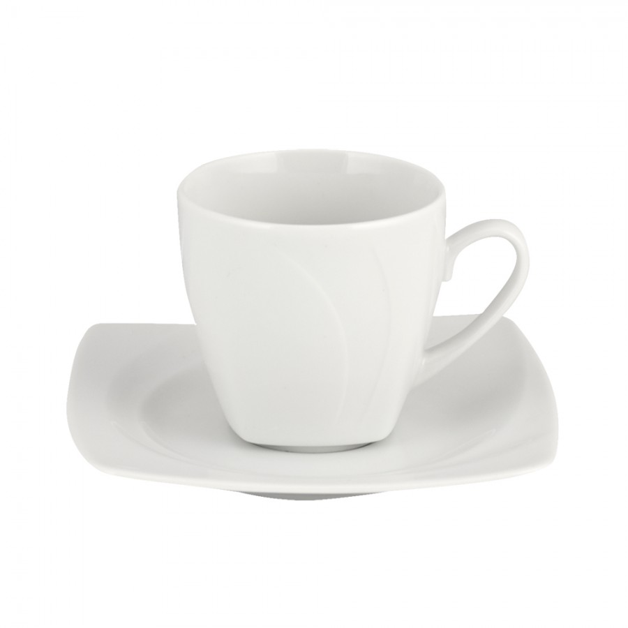 WM COLLECTION Σετ 6τμχ Φλυτζάνια Τσαγιού Πορσελάνης WM Collection 220ml Celebration (Υλικό: Πορσελάνη) - WM COLLECTION - celebration-tea