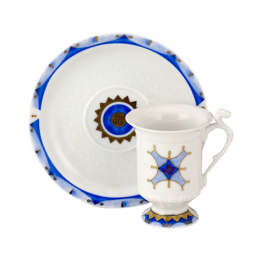 Υαλικά 24home - ΣΗΜΑΝΤΙΚΟ: Σε περίπτωση διαφοράς τιμής από το κατάστημα ισχύει παντα και μόνο η τιμή του καταστήματος Σετ 6τμχ Φλυτζάνια Καφέ Πορσελάνης WM Collection 100ml