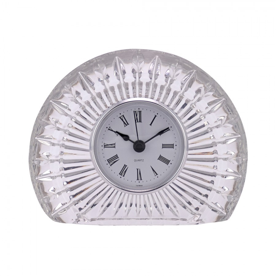Ρολόι Επιτραπέζιο Κρυστάλλινο WM Collection 14x10εκ. N78510 (Υλικό: Κρύσταλλο, Χρώμα: Διάφανο ) - WM COLLECTION - N78510